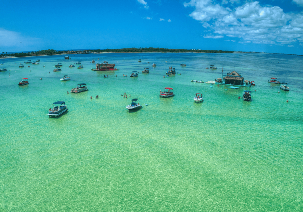 Florida Beaches Clear Water Crab Island